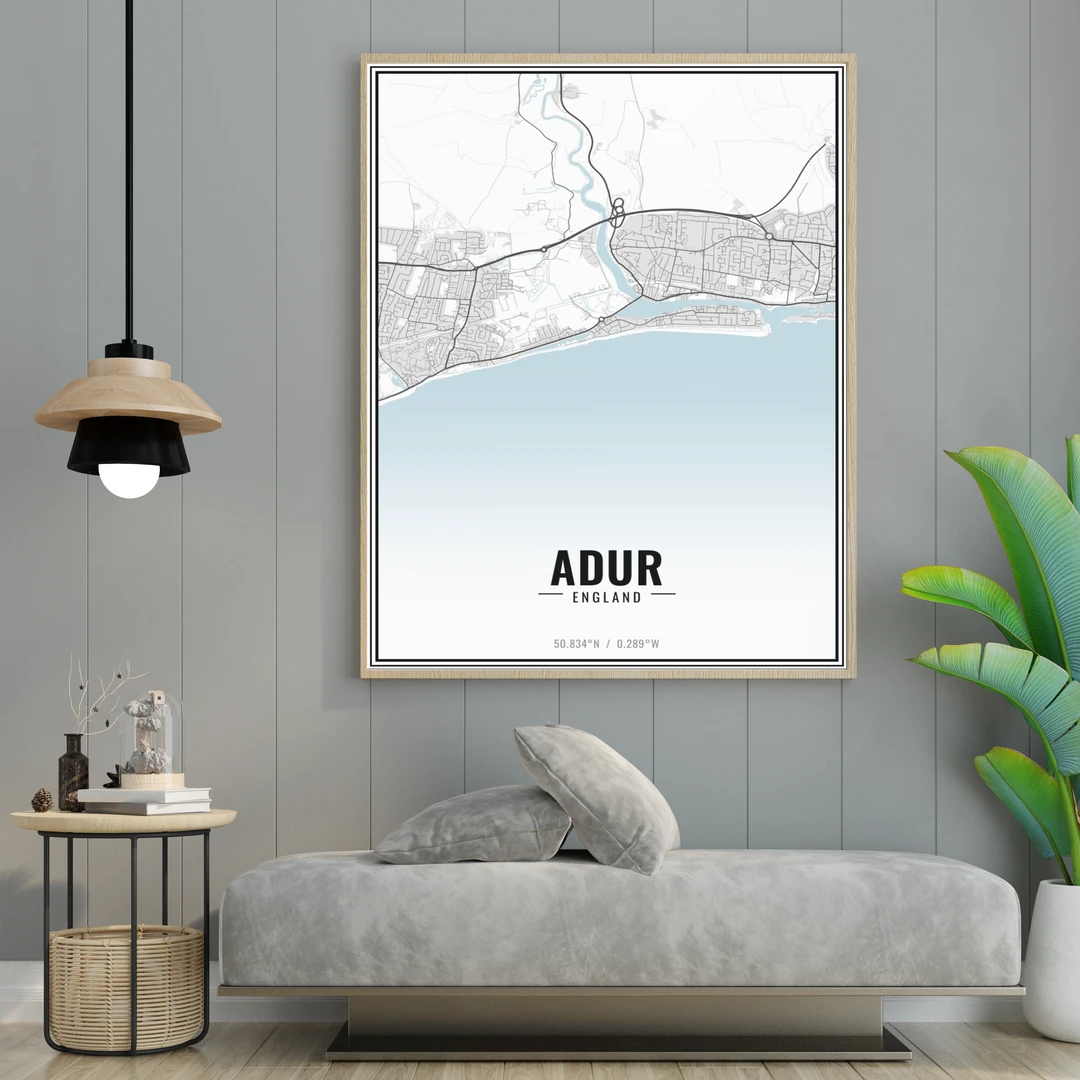 Adur map print preview 3 of 4